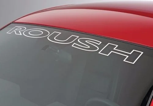 Виниловая наклейка на лобовое стекло для Ford Mustang ROUSH индивидуальный логотип