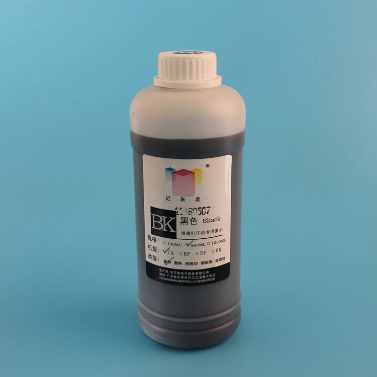 500ML Universal Black Dye Refill Ink kit For Canon IP2780 MP250 280 288 236 MX368 378 Printer