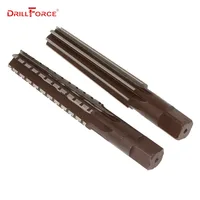 2PCS/Set Hand Reamers Set MT0/MT1/MT2/MT3/MT4/MT5/MT6 Steel Fine/Rough-Edge Morse Taper Reamer For Milling Finishing Cutter Tool 1