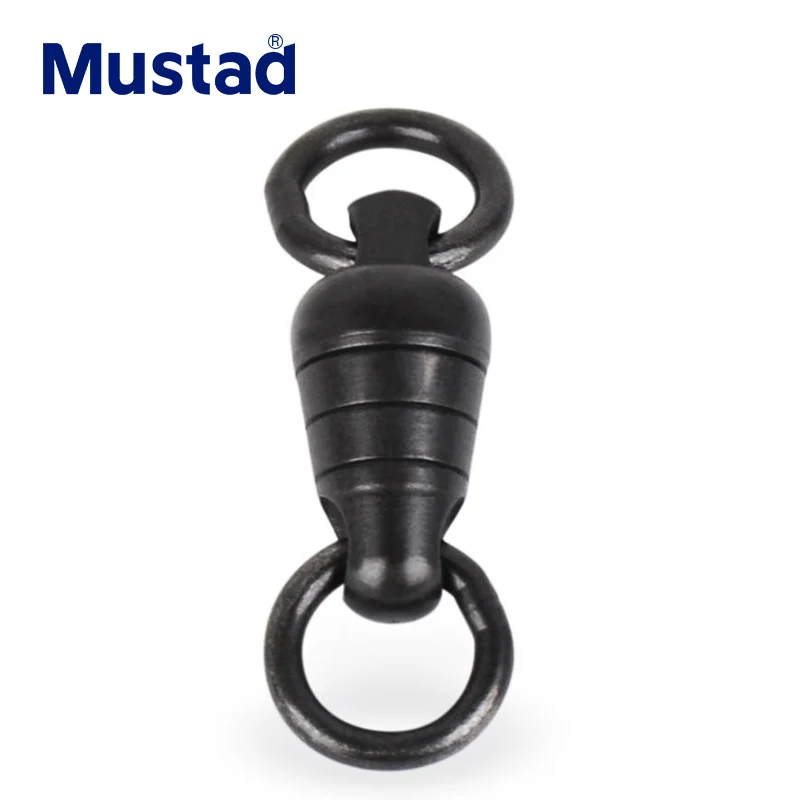 

2pcs/pack Mustad MA100-SS Fishing Swivels Snap Rolling Connector Line Clip Ring 8 Word Ring Fast Fishing Snap Tackle Accessories