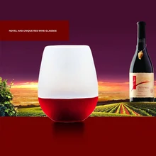 Пищевая силиконовая креативная винная чашка пиво, сок высокая бора Коктейль Мартини идеальный подарок для бара украшения чашки дропшиппинг