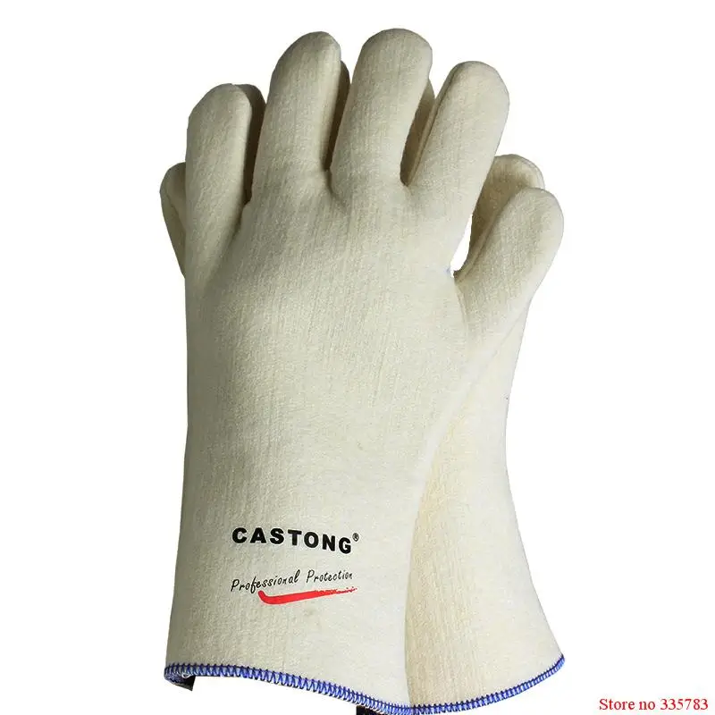 Термоизоляционные перчатки на 300 градусов, термостойкие перчатки, огнестойкие, противопожарные, Арамидные, тканые
