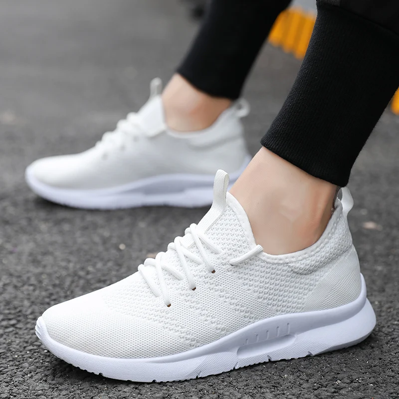 red platform trainers