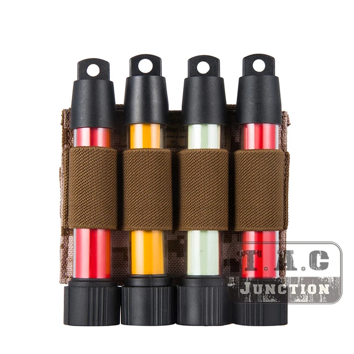 Emerson Tactical Military MOLLE Belt Glowing Light Stick Pouch