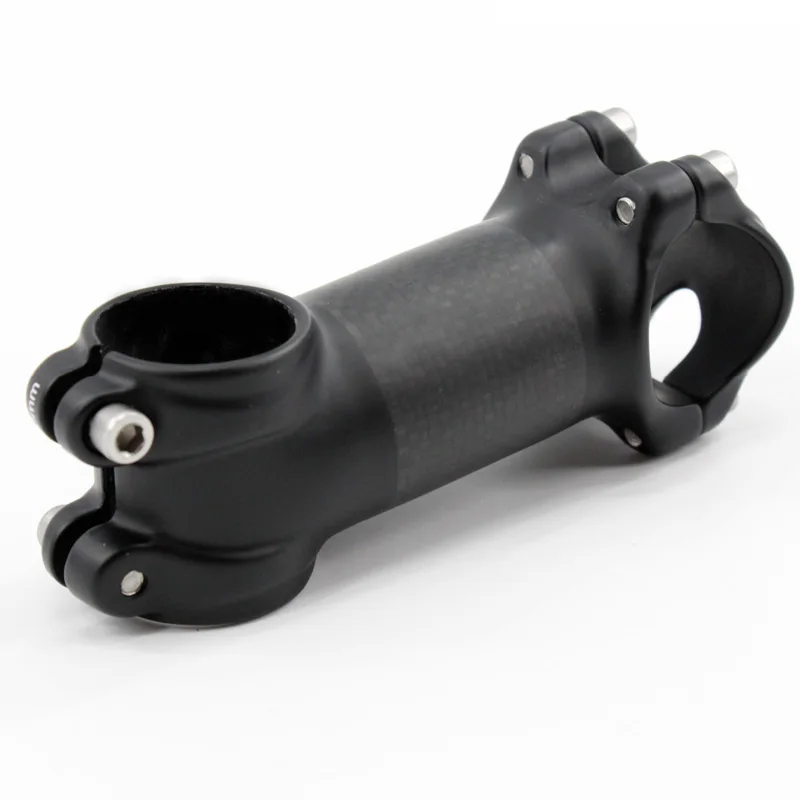

NO LOGO Bike Stem Bike Carbon Fibre Stem Bicycle Riser Stem MTB Road Bike 31.8mm Angle 6 Bicicleta Tallo Bicicleta potencia