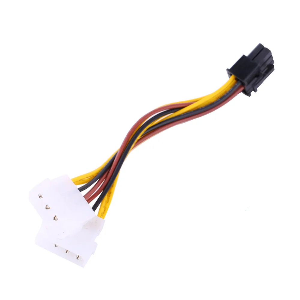 Cavo Molex Adattatore 8 Pin A 2x4 Pin - Per Schede Grafiche, 18cm, Marca Adaptout