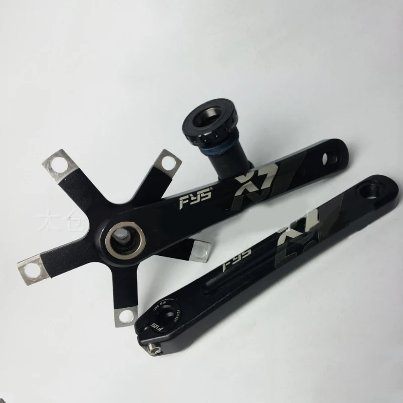 

Foldable Bicycle Bike Crankset Crank Bottom Bracket BB Axis 170mm Aluminum Alloy Cycling Ultra-light Crank Bicycle Accessories