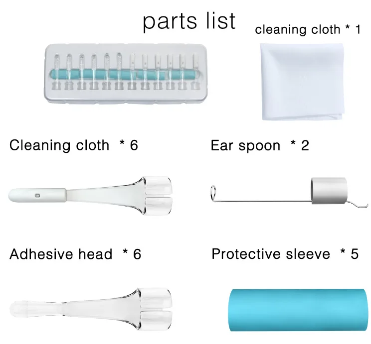 3 в 1 Многофункциональный кохлеарный usb-эндоскоп 5,5 мм визуальный ушной воск инструмент для чистки ушной иглы Отоскоп камера Уход за ушами