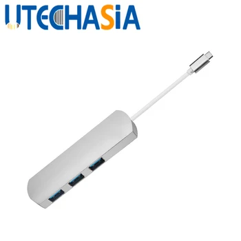 

USB HUB 3 Port USB 3.0 Hub Deconcentrator Type-C USB-C Expansion Card Interface Converter For Matebook