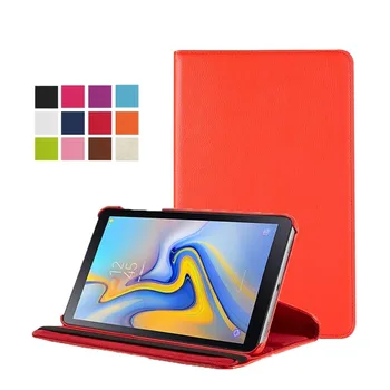 

200Pcs/lot Fold Flip Stand Cover Case for Samsung Galaxy Tab A 2018 10.5 inch SM-T590(Wi-Fi) / SM-T595(LTE) with auto Sleep/Wake