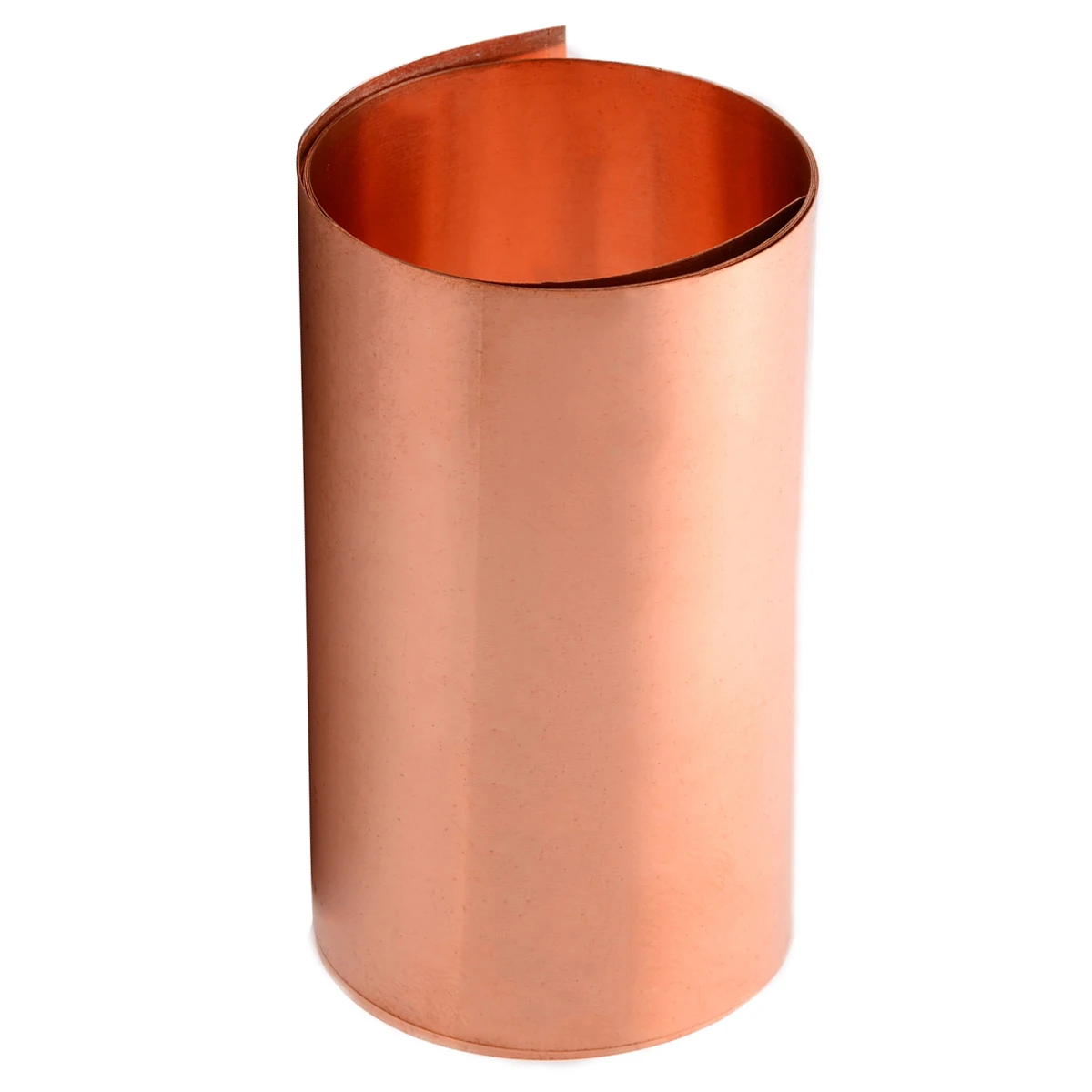 99.9% Pure Copper Cu Metal Sheet Plate Foil Roll Tape for Industry Supply 0.2mmx100mmx1000mm