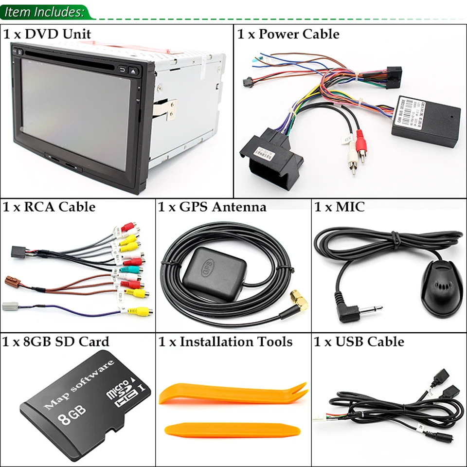 Flash Deal GreenYi 4G RAM Android 9.0 Car DVD For Peugeot 3005 3008 5008 Partner CITROEN Berlingo Radio GPS Multimedia Player Head Unit 4