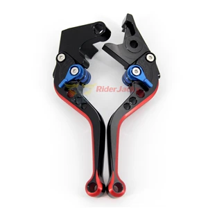 Alavanca de Freio de Motocicleta 147mm para Kawasaki Mista Ajustável Curta er 5 Er-5 2010-04 05 Cor Er5 7 Alavanca de freio de motocicleta, cor mista