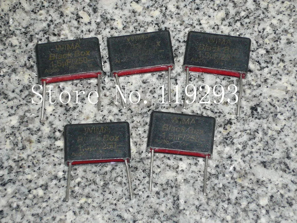 

[BELLA]German WIMA black Weimaraner BLACK BOX Series 250V 1.5UF spot wholesale--10pcs/lot