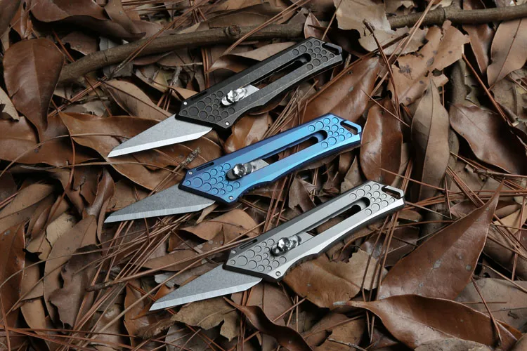 DICORIA 9TIREDC Tirek резак для бумаги нож с титановой ручкой 5Cr15 стальной нож для обрезки карманный нож наружные Ножи EDC инструменты