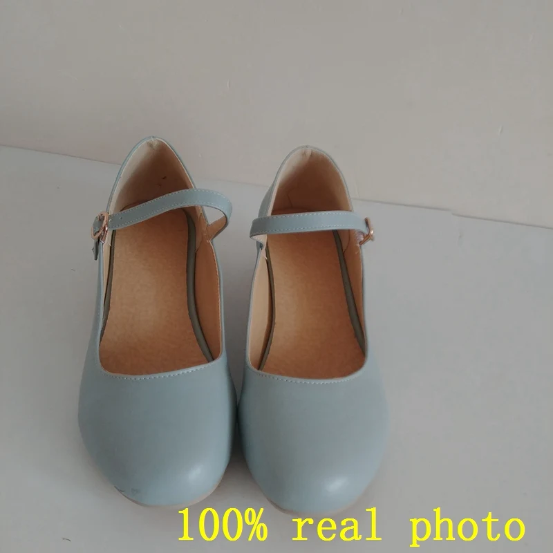 REAVE CAT/Женская обувь с пряжкой; Sapatos femininos; большие размеры 34-43; сезон весна-лето; женские босоножки на среднем каблуке; модная повседневная обувь; цвет синий, бежевый; QL4861