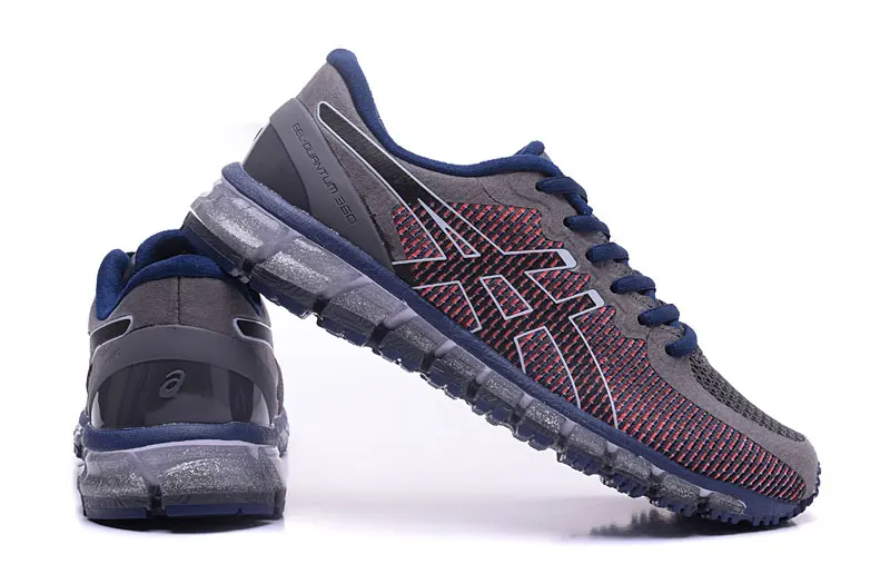 Новое поступление Asics Gel-Quantum 360 Для мужчин обувь дышащая стабильный кроссовки для бега на открытом воздухе