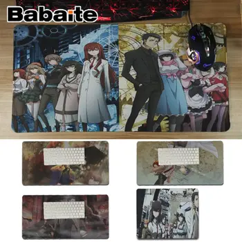 

Babaite Steins Gate Customized MousePads Computer Laptop Anime Mouse Mat Anti-Slip Durable Silicone Computermats Mousepad