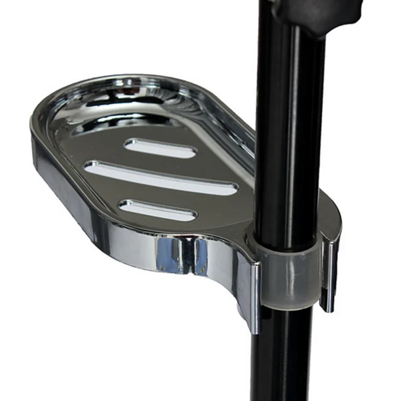 ABS Plastic Rail Soap Dish Box Soap Holder Pallet Shower Rod For Slide