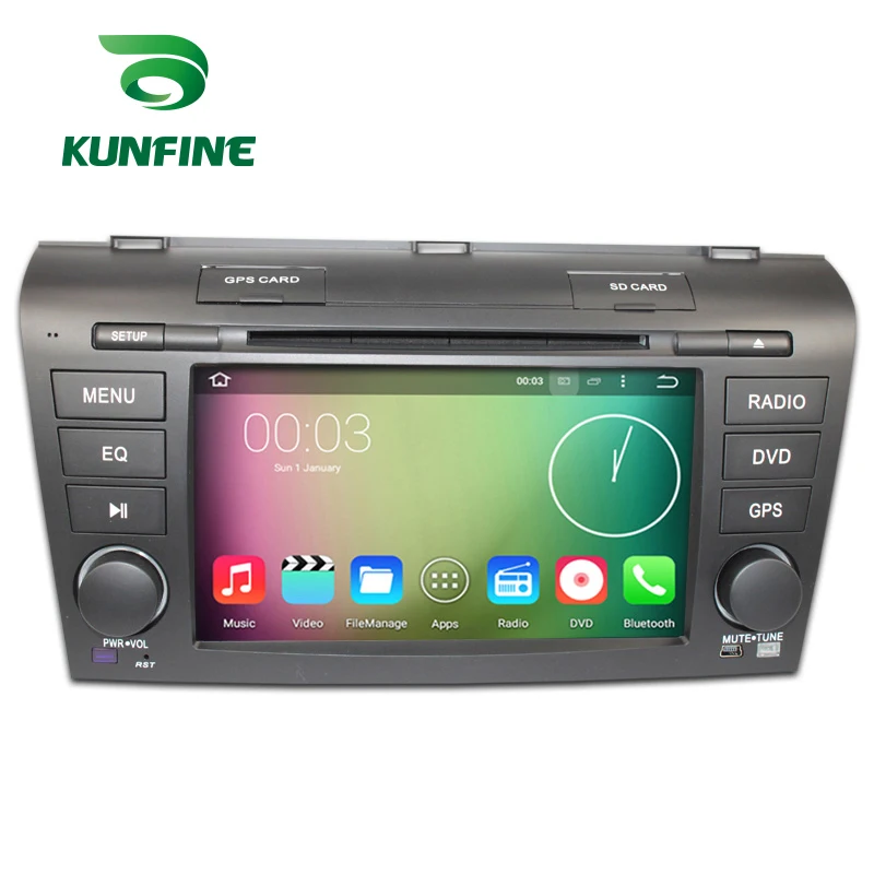 Car DVD GPS Navigation player for Mazda 3 2007-2009