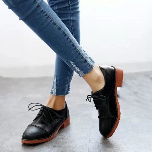 chunky oxfords womens