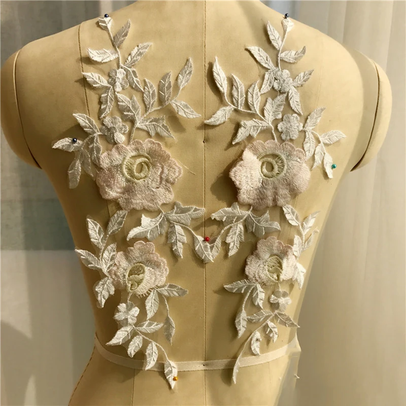 Buy 10 Pieces Pink Wedding Veil Head Lace Applique