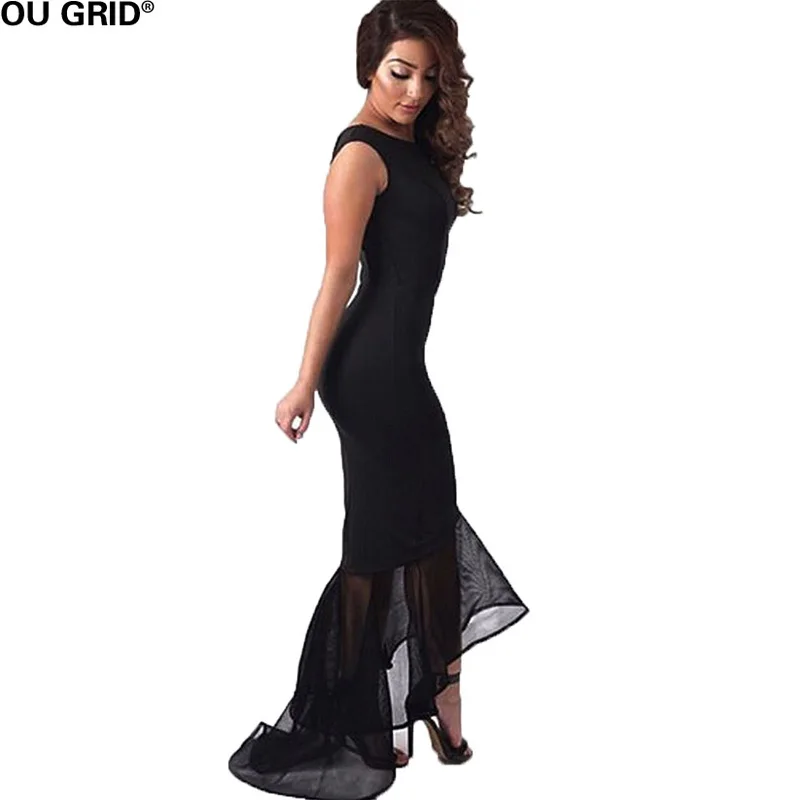 

Party Dress Trumpet Mermaid Sleeveless O-neck Women Lace Summer Dress Fashion Elegant Sexy Bodycon Dress Vestidos