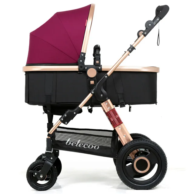 7,8 Belecoo детская коляска Удобная коляска и люлька складная детская коляска прогулочная коляска - Цвет: 6