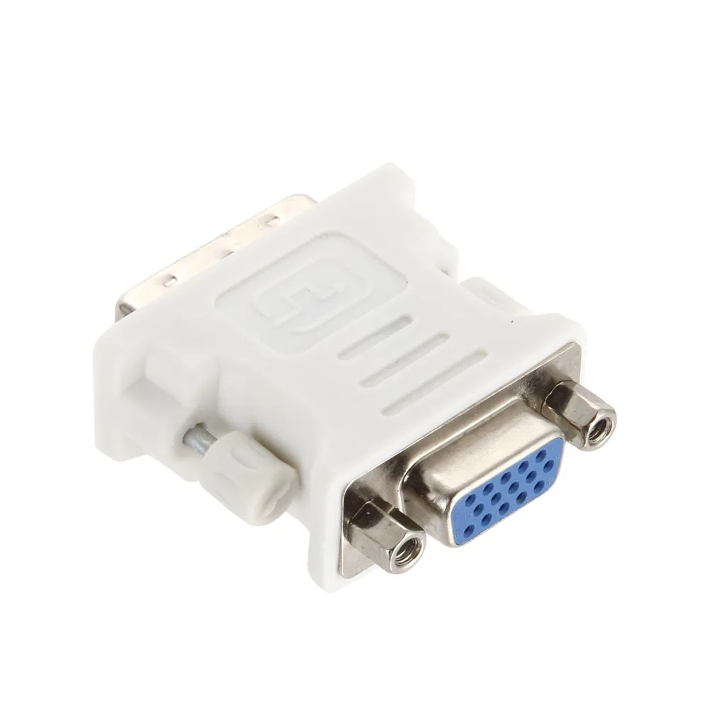 DVI I двойной Link24 + 5 папа в HD 15 Pin VGA SVGA женский видеокарта монитор ЖК конвертер