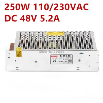 

20pcs 250W 48V power supply 48V 5.2A, S-250-48 110-230V / SMPS / PSU