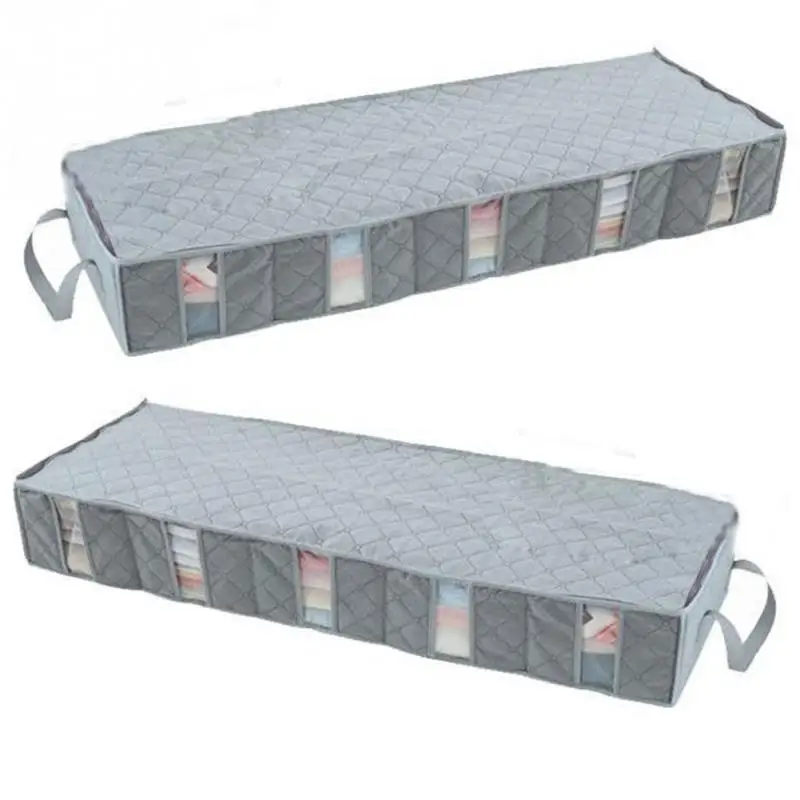 

High Quality Bamboo Charcoal Bed Finishing Bag Deodorant Underwear Clothes Storage Box Bag Box For Clothing