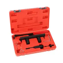 TULANAUTO 7pcs Engine Timing Tool Set Camshaft Alignment Timing Tool Kit for Audi A6L 2.0T A4L T10252 utool engine camshaft crankshaft locking alignment timing tool kit for audi a2 a3 a4 a6 a8 2 4 3 2l v6 fsi t40070 t40069 t10172