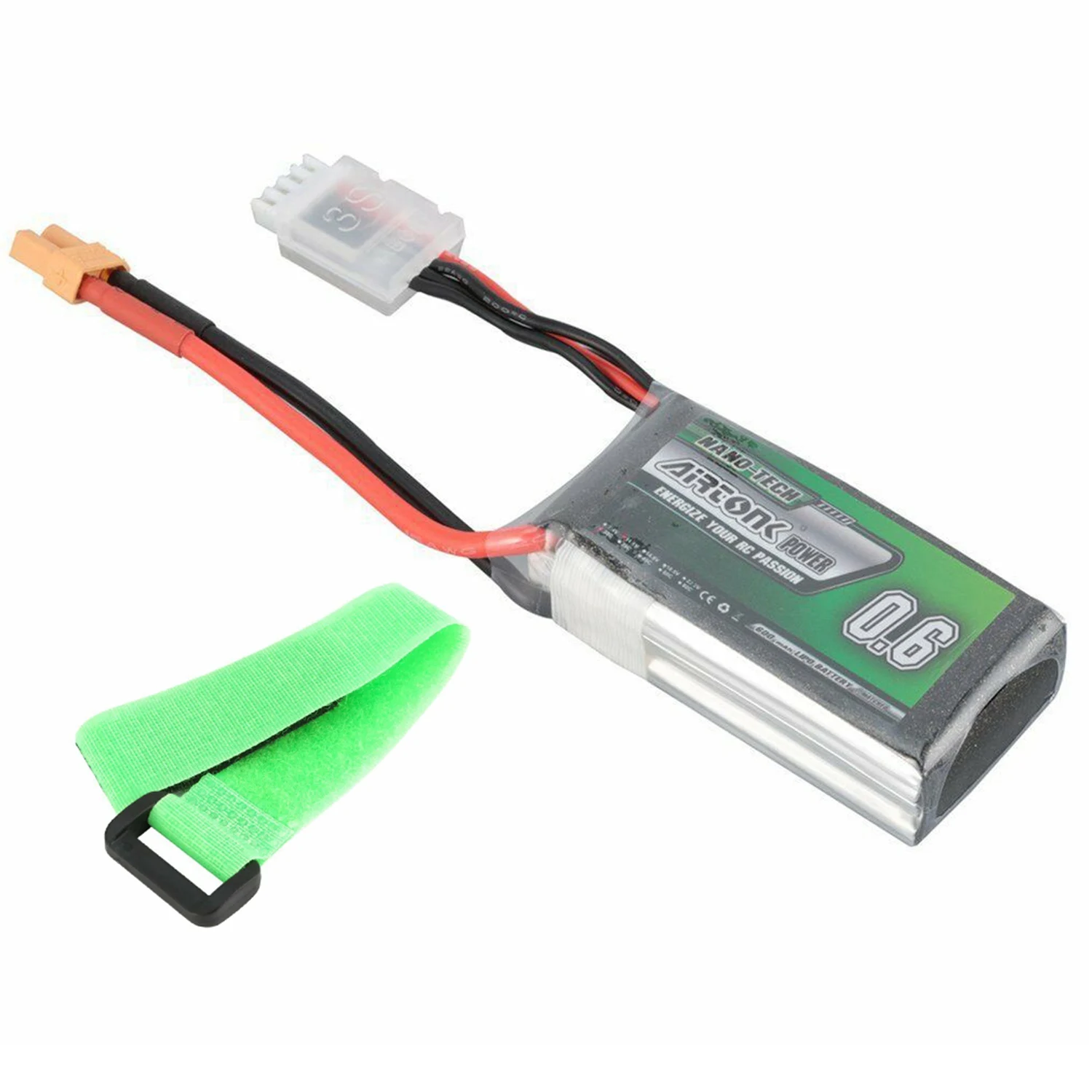 Airtonk 11,1 V 600Mah 30C 3S 1P Lipo батарея Xt30 разъем для радиоуправляемого дрона автомобиля