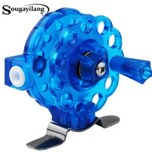 Sougayilang мини ABS портативная катушка для подледной рыбалки Сверхлегкая Тяжелая Рыболовная катушка для плота ледяная дорожная лодка рыболовные снасти