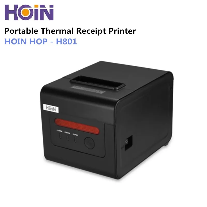 HOIN هوب H801 58 مللي متر/80 مللي متر المحمولة استلام الحرارية طابعة ESC/POS الطباعة دعم 1D/2D الباركود لمطعم سوبر ماركت HOIN هوب H801 58 مللي متر/80 مللي متر المحمولة استلام الحرارية طابعة ESC/POS الطباعة دعم 1D/2D الباركود لمطعم سوبر ماركت