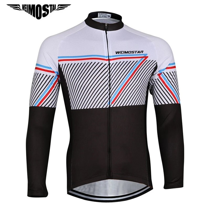 Weimostar 2018 Autumn Cycling Jersey Long Sleeve Cycling Clothing UV