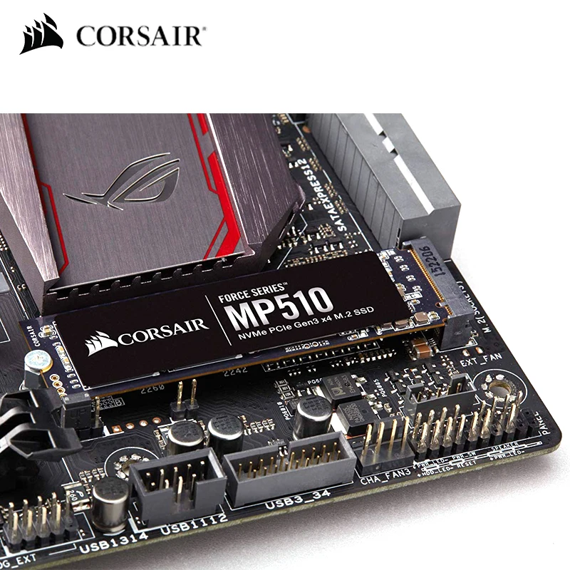 Ноутбук CORSAIR FORCE Series MP510 SSD 240 ГБ NVMe PCIe Gen3 x4 M.2 480 960 1920 Гб Твердотельный накопитель 3000