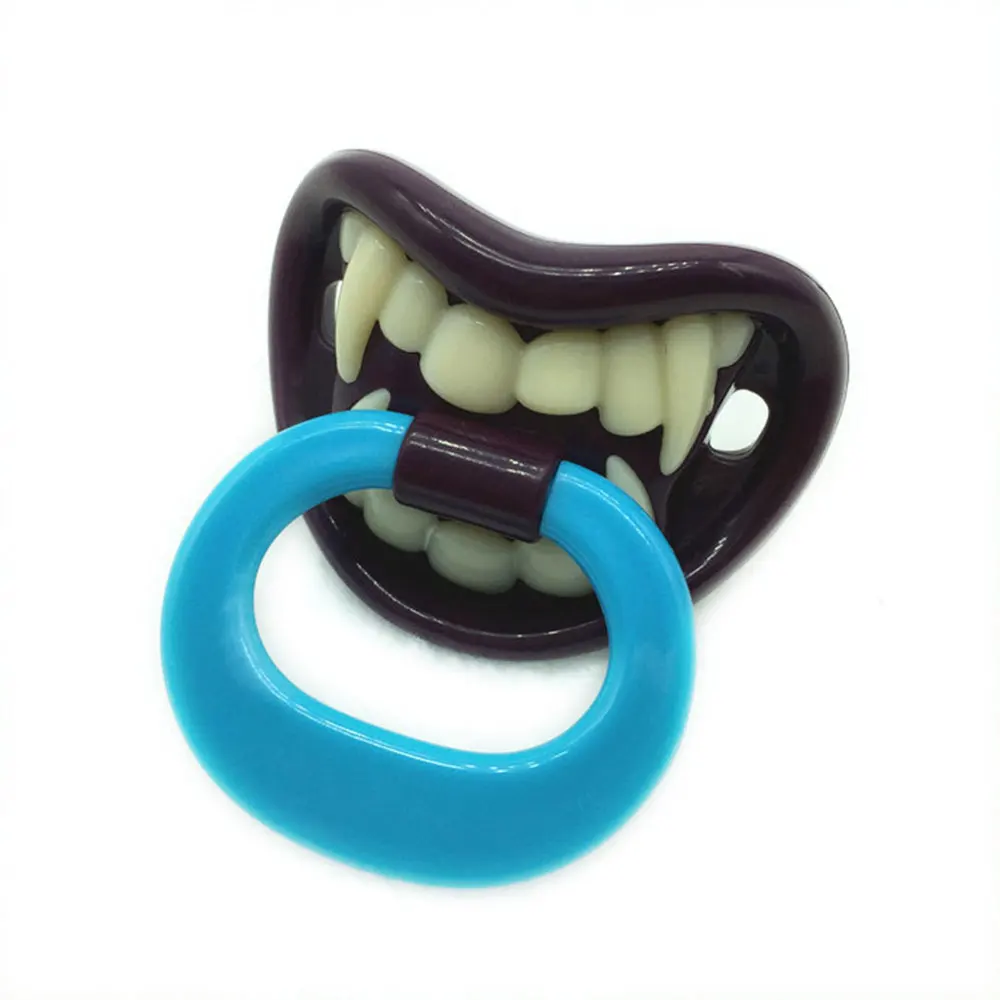 Safe Infants Pacifier Teeth Shape Halloween Gifts Baby Supplies Baby