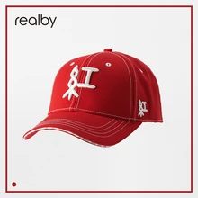 REALBY летний бейсбол кепки Rad три Мода с повседневное спортивные покупки козырек кепки KR20-2