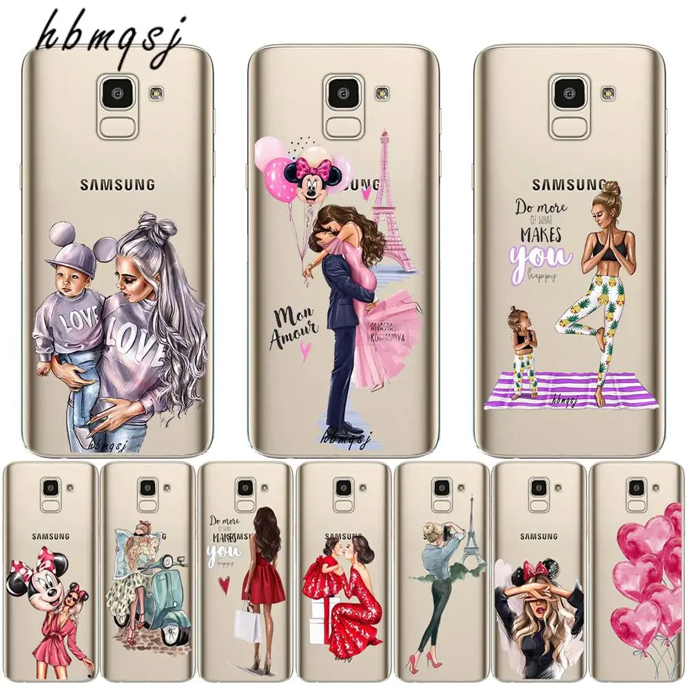 Fudna для samsung galaxy j6 j8 2018 j530 j730 чехол из мягкого силикона с котиком Оригинальный