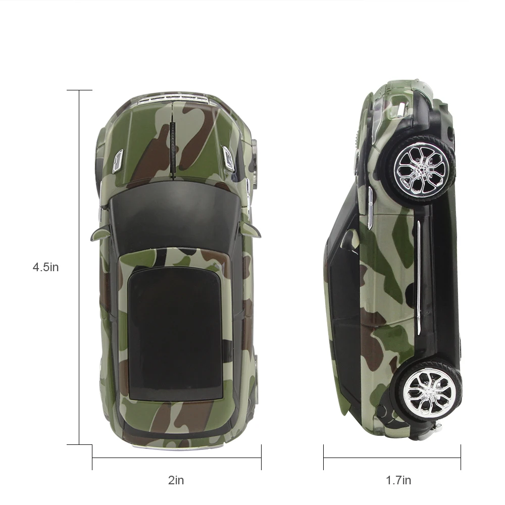 CHUYI MINI Car Wireless Mouse Sports SUV Car Shaped Mause1600DPI USB Optical Computer Mice Gaming Game Mouse For Xiaomi Laptop  