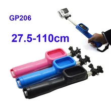 Free Shipping!!Accessories Remote Pole Camera Tripod Selfie Stick Monopod + Screw and Lanyard For Gopro Hero GITUP SJCAM