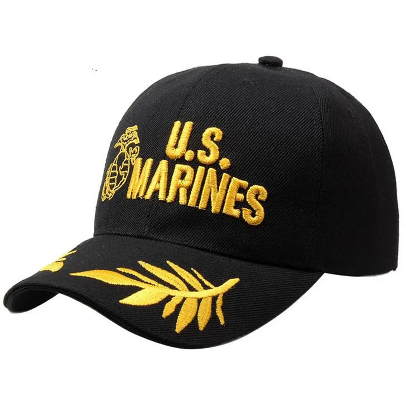 

2019 Tactical US Marines Cap Mens Baseball Cap US Army Hat Snapback Caps Adjustable Navy Seal Casquette Tactical Cap