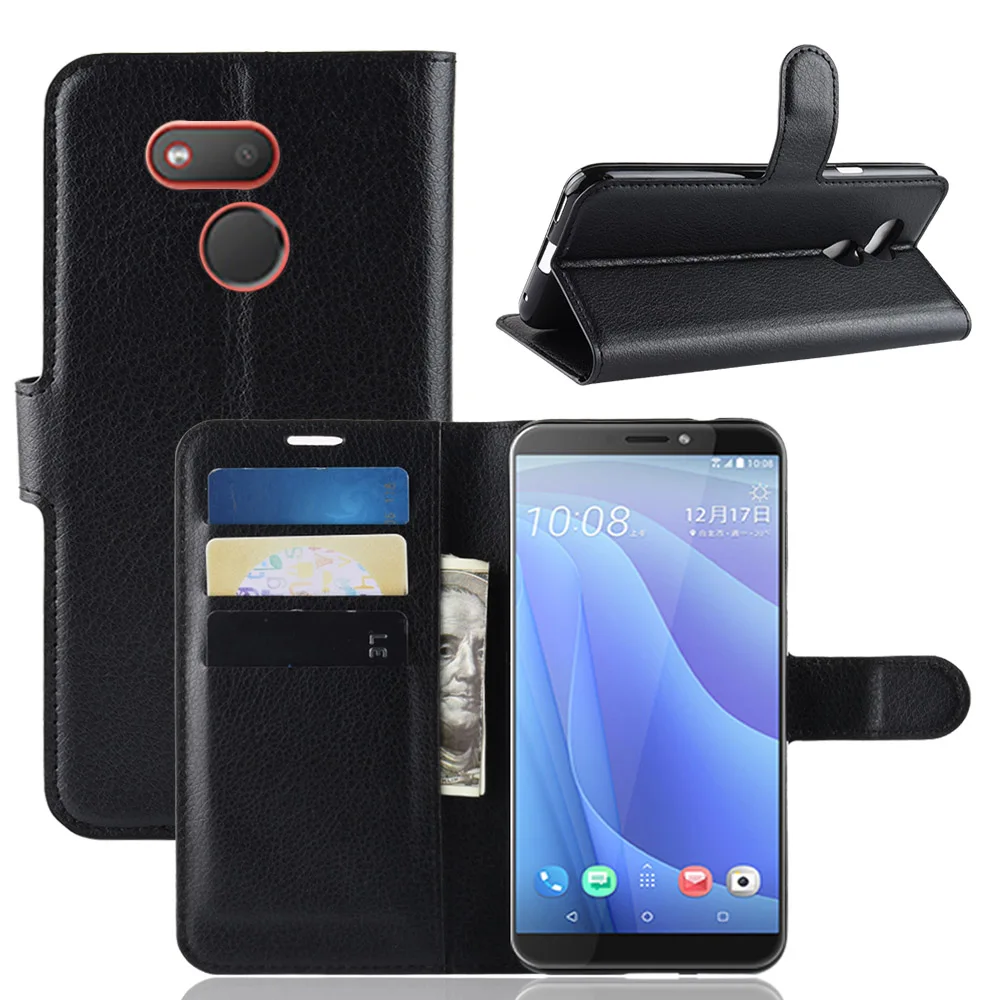 Кожаный чехол с откидной крышкой для HTC Desire 12S 12 Plus U12 U11 Life One X10 U Ultra Ocean Note play |