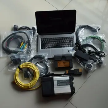 

super mb sd c5 with 2018.12v hdd software for bmw icom a2 b c diagnostic tools for mb cars& bmw vehicles with new laptop N3060