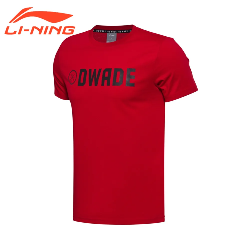Li Ning Для Мужчин's Уэйд серии Майки спортивные Бег Футболки для женщин Хлопковые