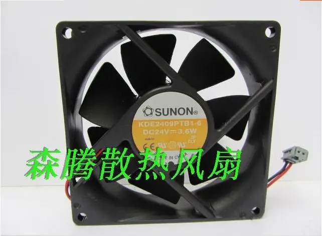 SUNON KD2409PTB1-6 24V 3 6 W 9225 2-линейный охлаждающий вентилятор 92*92*25 мм | Компьютеры и офис