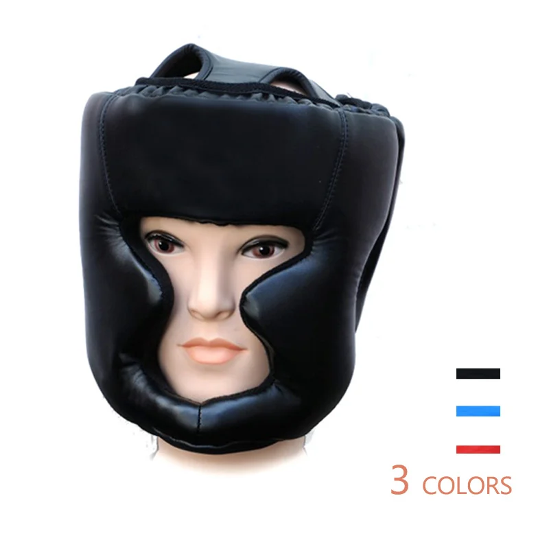 Тренировочный головной убор для бокса кожаные головные уборы mma защита лица