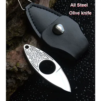 

Pocket Mini Knives For Outdoor Camping Defensive self-defense Fixed blade Knife Tactics Survival Rope Cutter EDC MultiTool VC