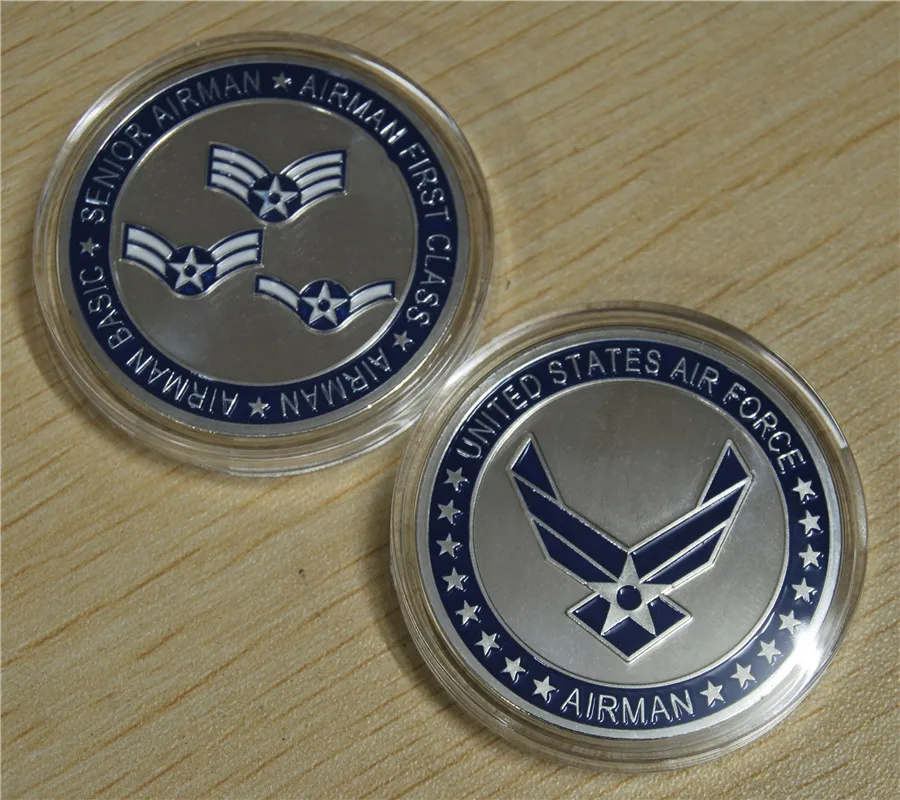

U.S. Air Force / Airman - USAF Nickel Challenge Coin,Free Shipping